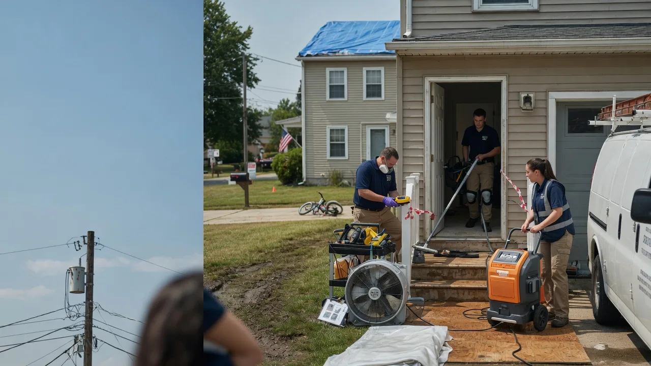 Water Damage Repair in Temperance, MI near me
